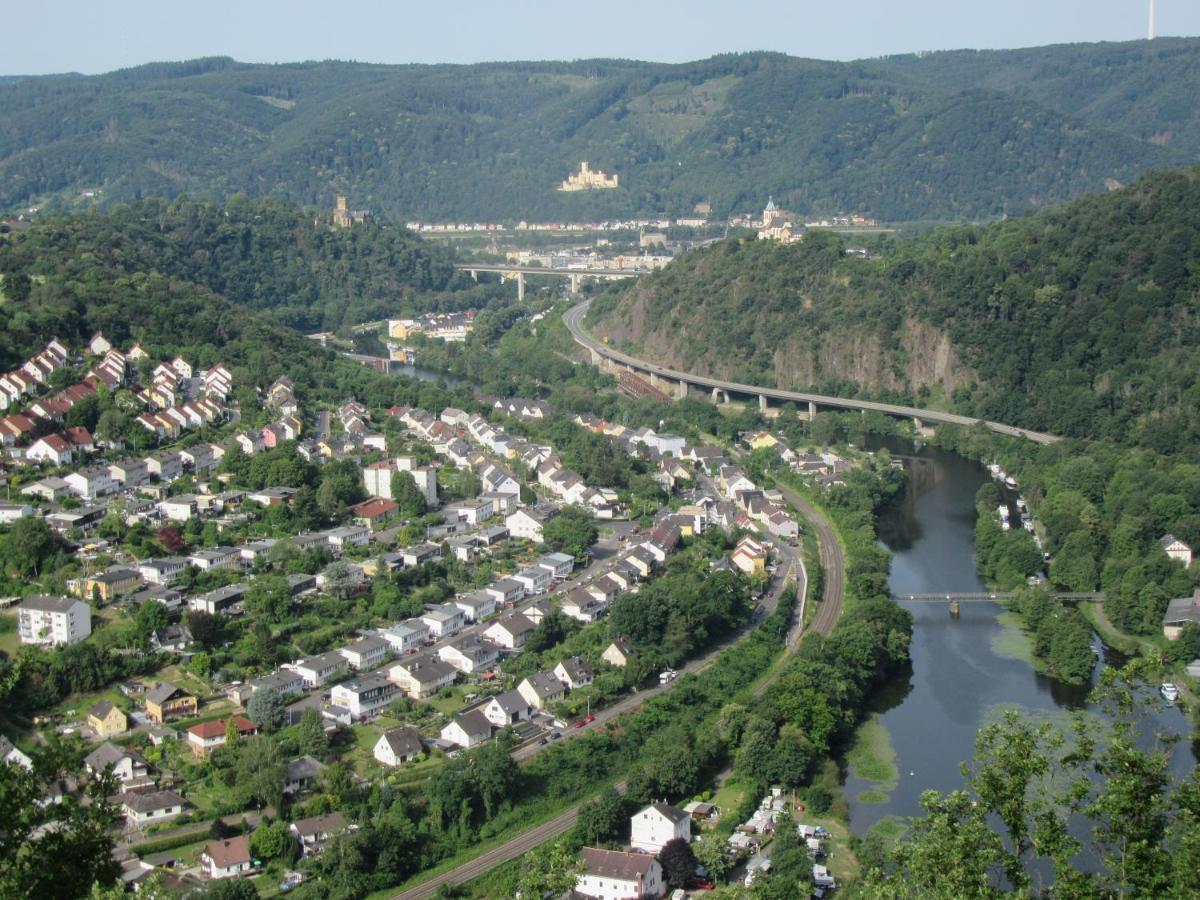 Ferienhaus Leopold Mit Burgblick An Der Mosel Burgen  Exterior photo
